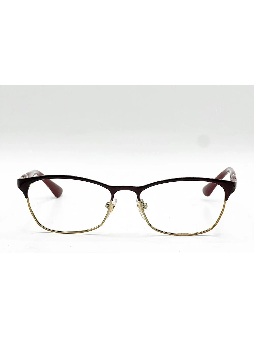 Vogue VO 3987-B 986 Top Bordeaux Pale Gold Cat Eye Eyeglass Frames 52-16